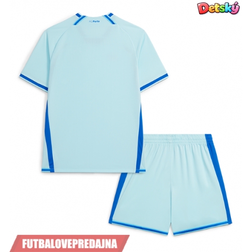 Lacne Dětský Futbalové dres Porto 2026-27 Krátky Rukáv - Tretina (+ trenírky)